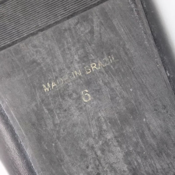 Alepel Mushroom Black Sandal, Black, Size 6, Preowned/EUC, Hand Painted - Picture 8 of 9